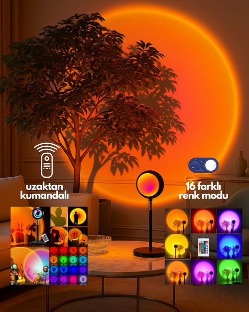 Sunset Projeksiyon Lamba
